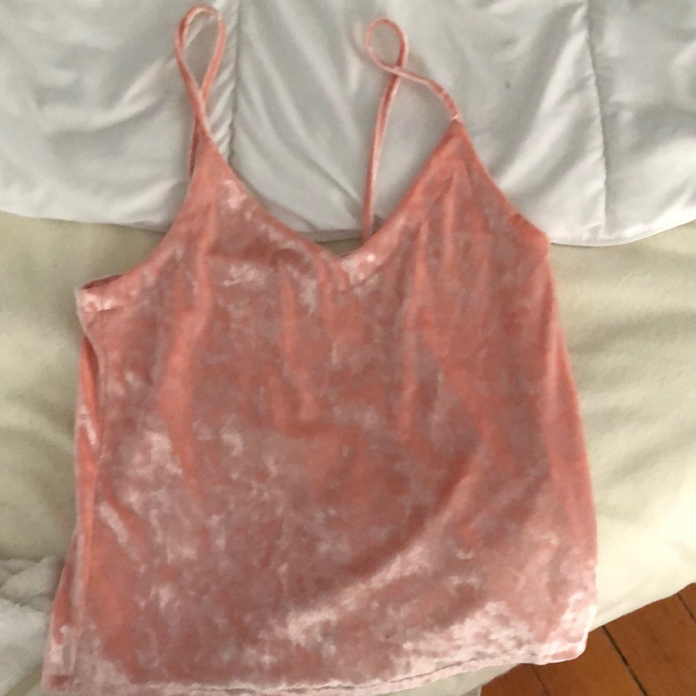 velvet tank top
